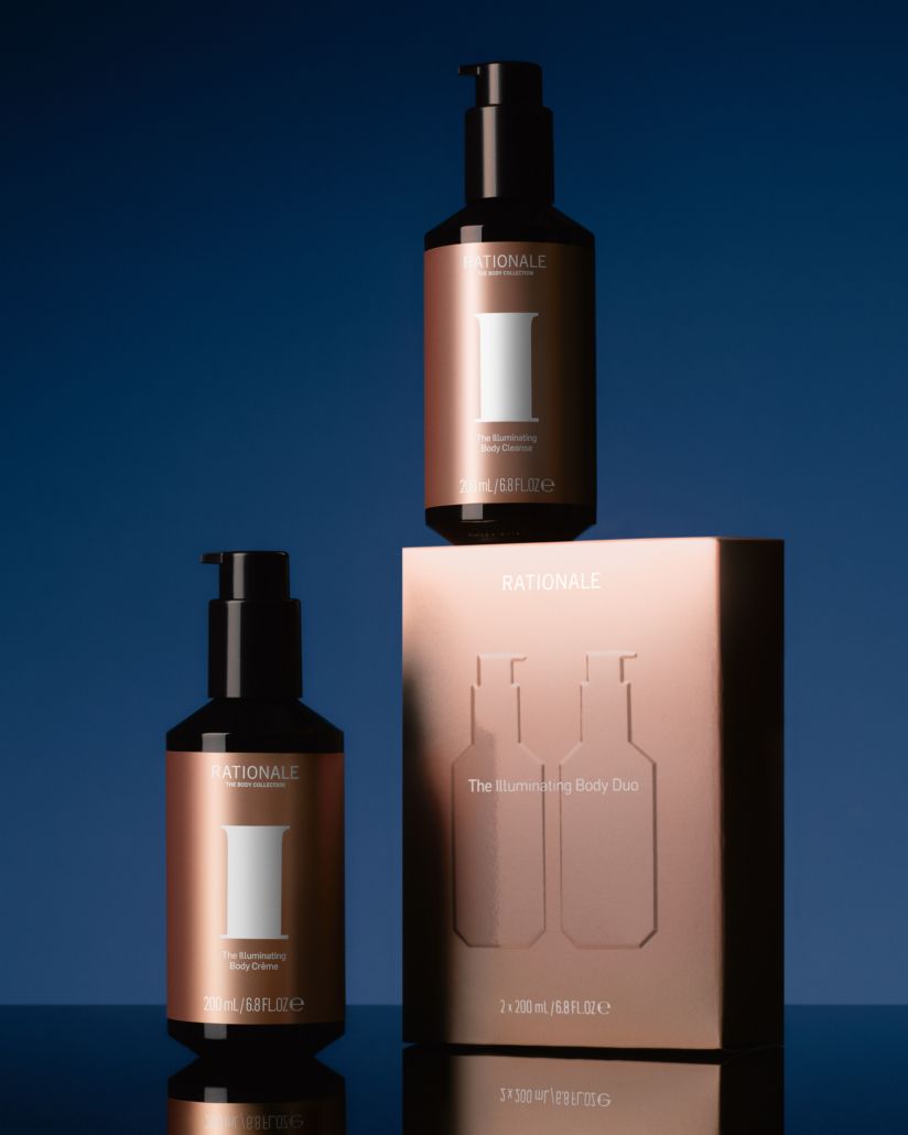 RATIONALE the Body Collection Duo with packaging